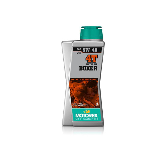 Huile moteur 4T MOTOREX boxer 5w40 1 litre