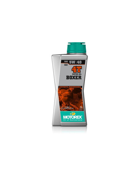 Huile moteur 4T MOTOREX boxer 5w40 1 litre