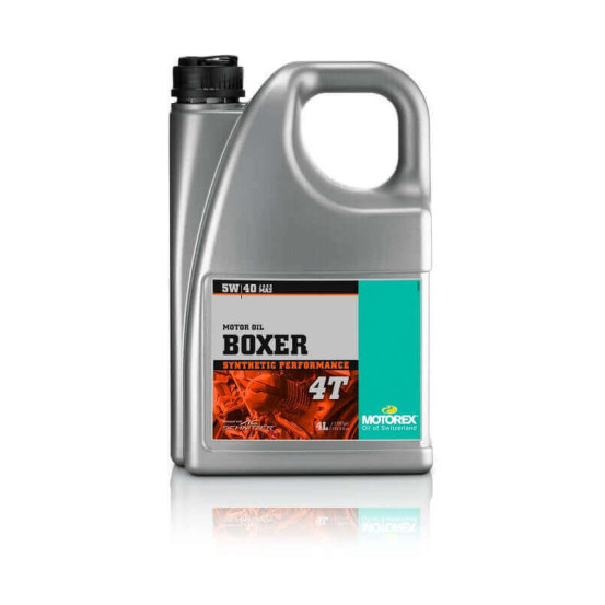 Huile moteur 4T MOTOREX Boxer 5W40 4L