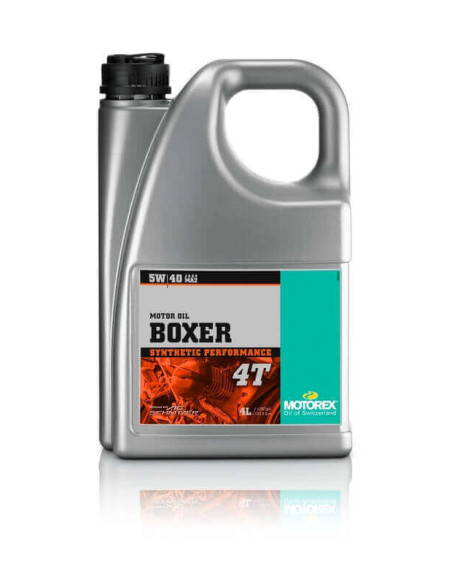 Huile moteur 4T MOTOREX Boxer 5W40 4L