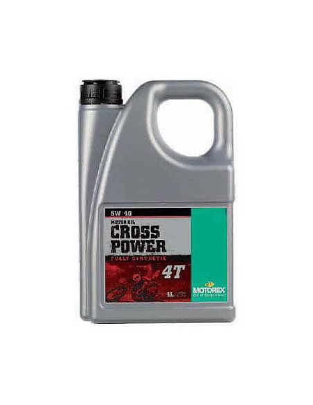 Huile moteur 4T MOTOREX Cross Power 5W40 4L