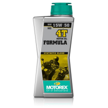 Huile moteur 4T MOTOREX Formula 15W50 semi synthèse 1L