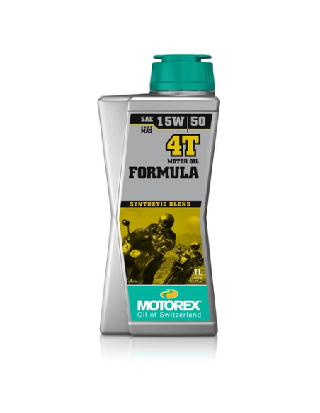 Huile moteur 4T MOTOREX Formula 15W50 semi synthèse 1L