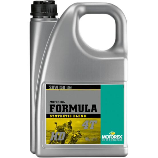 Huile moteur 4T MOTOREX Formula 20W50 semi synthèse 4L