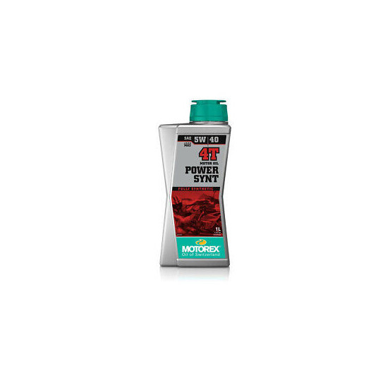 Huile moteur 4T MOTOREX Power Synt 5W40 100% synthèse 1L