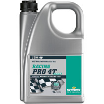 Huile moteur 4T MOTOREX Racing Pro Cross 10W40 100% Synthèse 4L