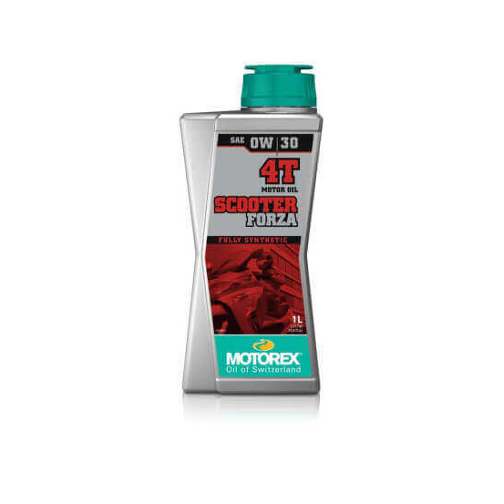 Huile moteur 4T MOTOREX Scooter forza 0W30 100% synthèse 1L