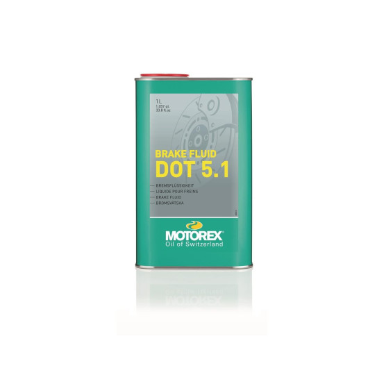 Liquide de frein et embrayage MOTOREX BRAKE FLUID DOT 5.1 1 litre