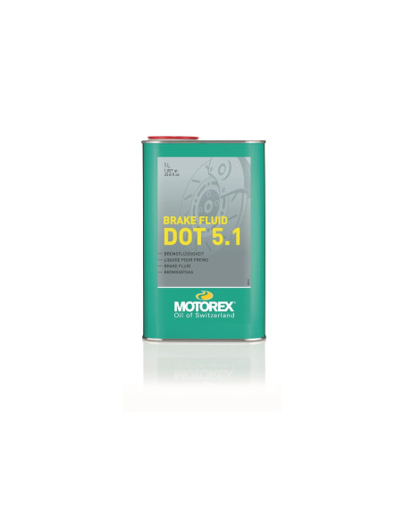 Liquide de frein et embrayage MOTOREX BRAKE FLUID DOT 5.1 1 litre