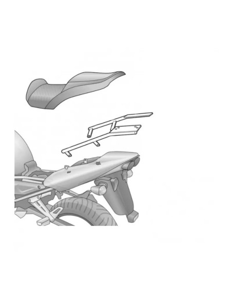 Support Top Case SHAD Top Master Yamaha Fazer 1000 2001-2005