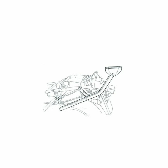 Support Top Case SHAD Top Master Suzuki GSX 750 F 1998-2002 / 600 F 1998-2004