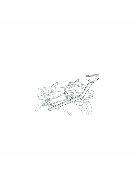 Support Top Case SHAD Top Master Suzuki GSX 750 F 1998-2002 / 600 F 1998-2004