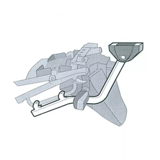 Support Top Case SHAD Top Master Suzuki Bandit N600 1994-1999 / 750 1996-1997 / 1200 N / S 1996-2000