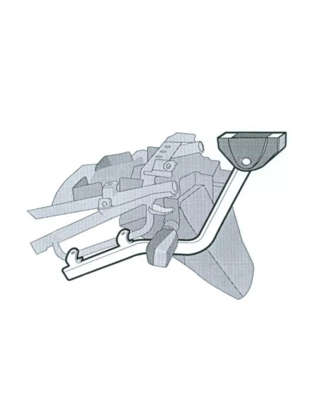 Support Top Case SHAD Top Master Suzuki Bandit N600 1994-1999 / 750 1996-1997 / 1200 N / S 1996-2000