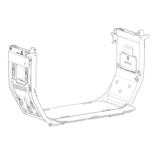 Mécanisme de remplacement valises latérales SHAD SH38X