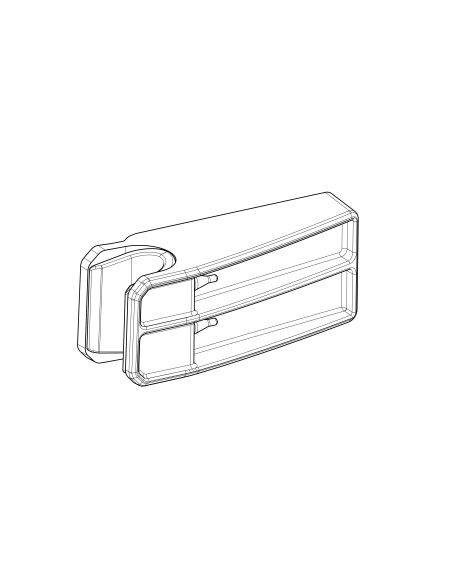 Bouchon de remplacement supports valises latérales SHAD 3P System