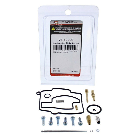 Kit de réparation de carburateur monte origine ALL BALLS - KAWASAKI 250 KX 2000