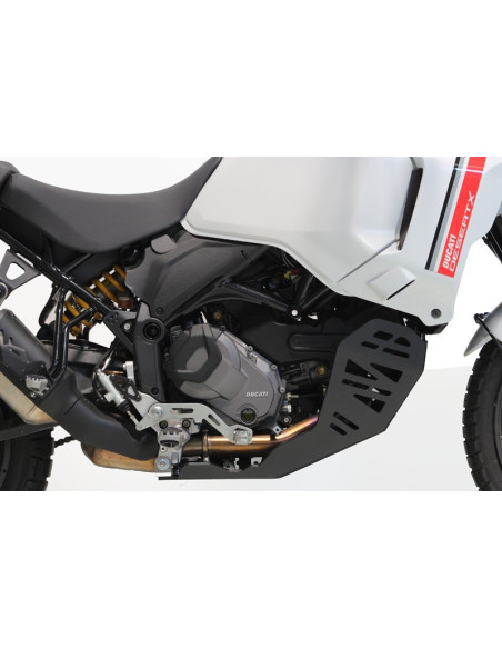 Sabot AXP Ducati DESERT X 2022 - 2023 compatible crash Bars SW Motech - Noir