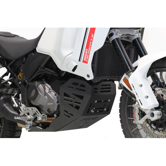 Sabot AXP Ducati DESERT X 2022 - 2023 compatible crash Bars SW Motech - Noir