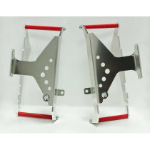 Protections de radiateurs AXP Honda CRF 450 R 2015-2016 Rouge