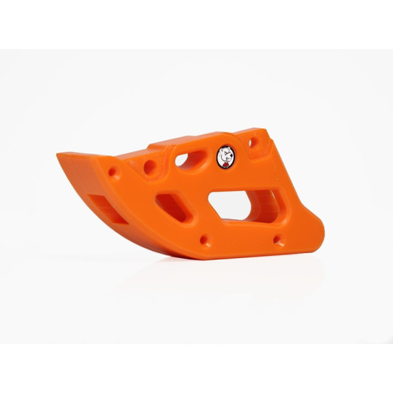 Guide chaîne AXP KTM 125 250 350 450 SX SXF / TBI 250 350 450 500 EXCF Orange renforcé 2023-2026