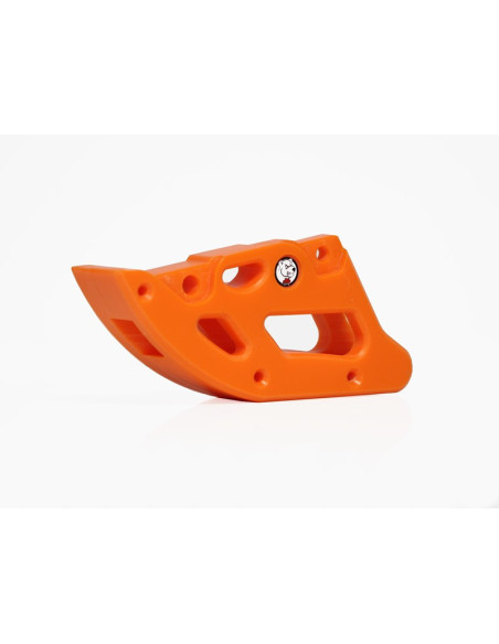 Guide chaîne AXP KTM 125 250 350 450 SX SXF / TBI 250 350 450 500 EXCF Orange renforcé 2023-2026