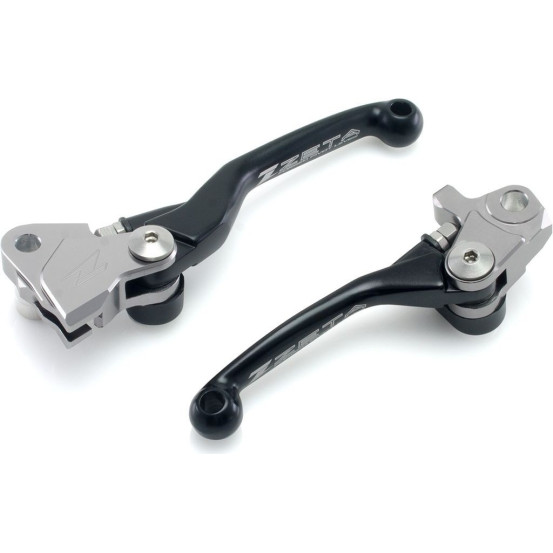 Jeu de leviers retournables ZETA Yamaha 65 YZ 2018 85 YZ 2015 Noir