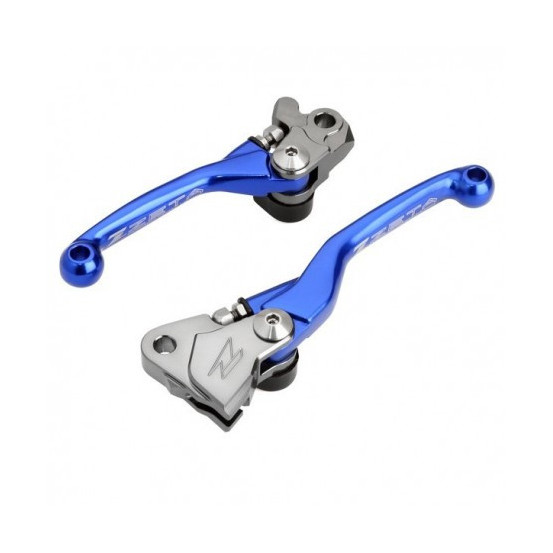 Jeu de leviers retournables ZETA Yamaha 65 YZ 2018 85 YZ 2015 Bleu