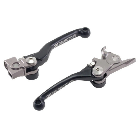 Jeu de leviers retournables ZETA KTM 250 EXC/EXCF/SXF/SX, 300 EXC, EXCF, 400 EXC, 450 EXC/EXC-R/EXCF/SMR/SX/SXF, 500 EXC/EXCF..