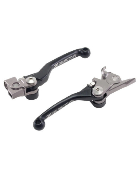 Jeu de leviers retournables ZETA KTM 250 EXC/EXCF/SXF/SX, 300 EXC, EXCF, 400 EXC, 450 EXC/EXC-R/EXCF/SMR/SX/SXF, 500 EXC/EXCF..
