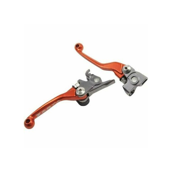Jeu de leviers retournables ZETA KTM 250 EXC/EXCF/SXF/SX, 300 EXC, EXCF, 400 EXC, 450 EXC/EXC-R/EXCF/SMR/SX/SXF, 500 EXC/EXCF..