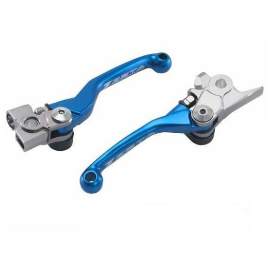 Jeu de leviers retournables ZETA KTM Husqvarna SX TC 2014 SX-F FC 2016 Brembo Bleu
