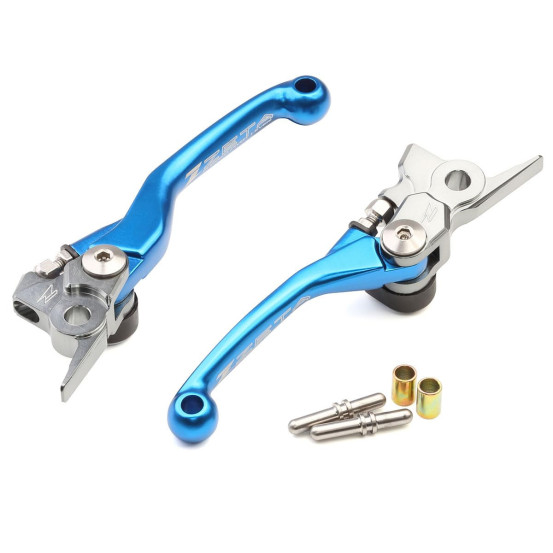 Jeu de leviers retournables ZETA HUSQVARNA 65 TC 2017-2020 85 TC 2014-2020 Bleu
