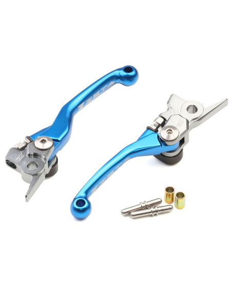 Jeu de leviers retournables ZETA HUSQVARNA 65 TC 2017-2020 85 TC 2014-2020 Bleu
