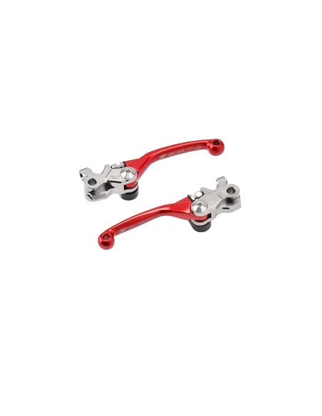 Jeu de leviers retournables ZETA KTM Husqvarna Gas Gas BRAKETEC 2021 Rouge