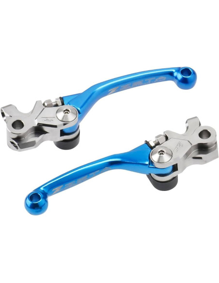 Jeu de leviers retournables ZETA KTM Husqvarna Gas Gas BRAKETEC 2021 Bleu
