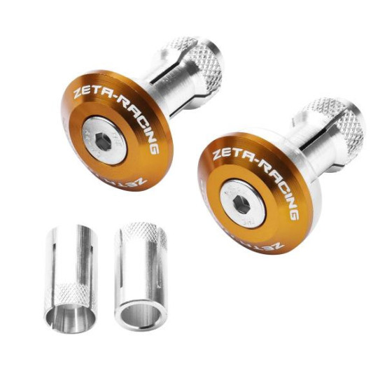 Embouts de guidon ZETA 29mm OR la paire