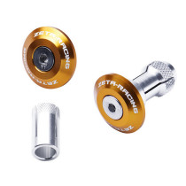 Embouts de guidon ZETA Swivel 29mm Or la paire