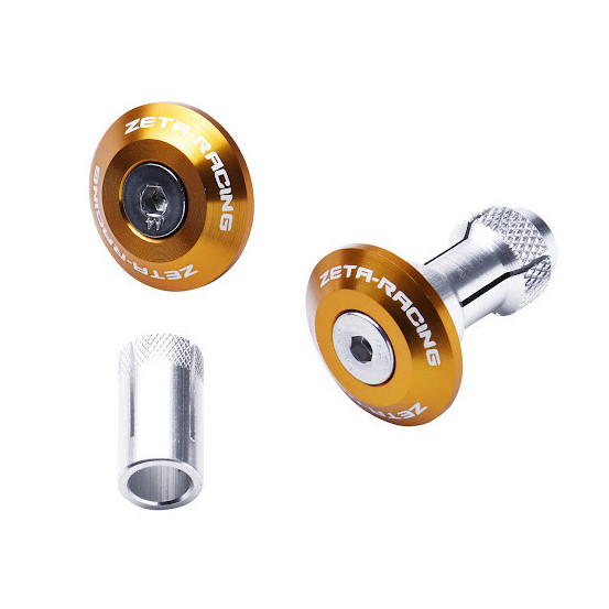 Embouts de guidon ZETA Swivel 29mm Or la paire