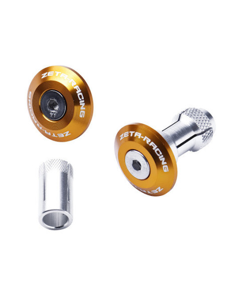 Embouts de guidon ZETA Swivel 29mm Or la paire