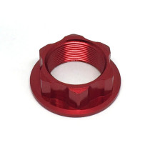Ecrou de té de fourche ZETA M22 x 27-P1.0 H12 Rouge