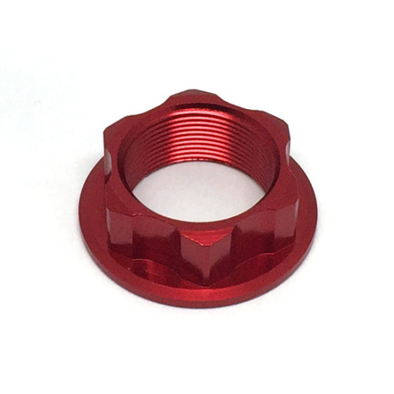 Ecrou de té de fourche ZETA M22 x 27-P1.0 H12 Rouge