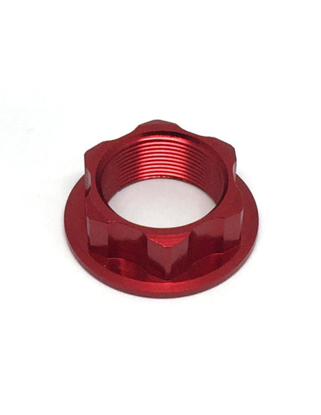 Ecrou de té de fourche ZETA M22 x 27-P1.0 H12 Rouge