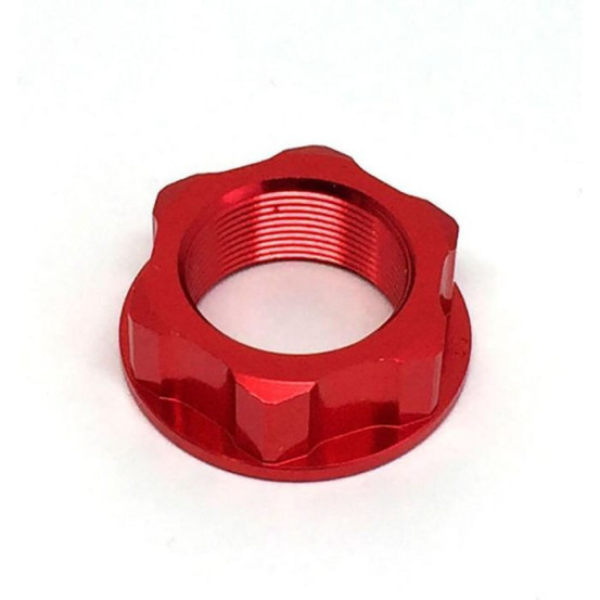 Ecrou de té de fourche ZETA M22 x 30-P1.0 H12 Rouge
