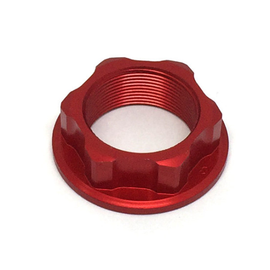 Ecrou de té de fourche ZETA M22 x 27-P1.0 H12 Rouge