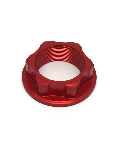 Ecrou de té de fourche ZETA M22 x 27-P1.0 H12 Rouge