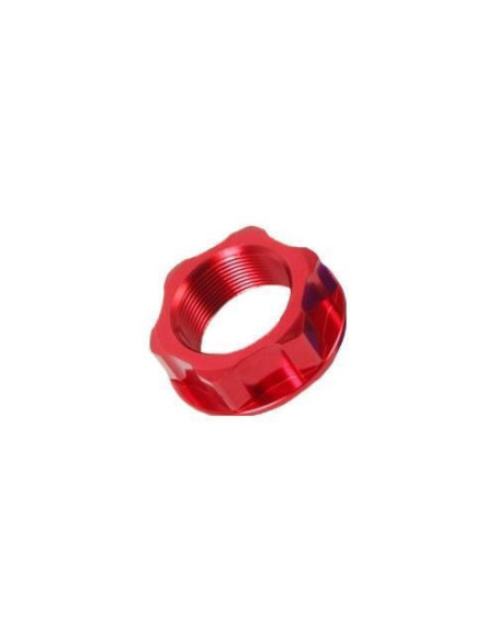 Ecrou de té de fourche ZETA M24x30-P1.5 H14 rouge