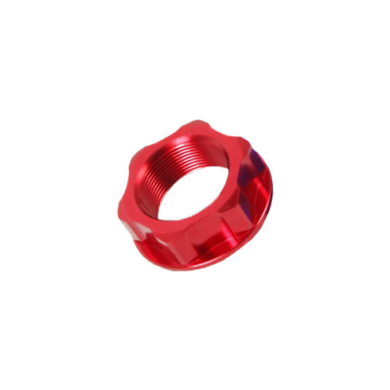 Ecrou de té de fourche ZETA M24 x 32-P1.0 H12 Rouge