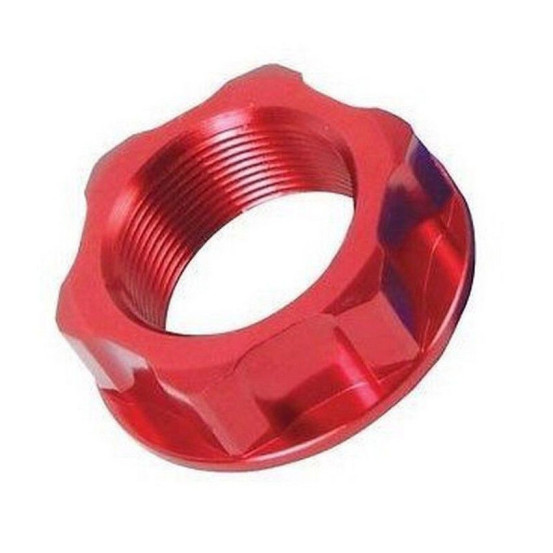Ecrou de té de fourche ZETA M24x32-P1.5 H10 rouge
