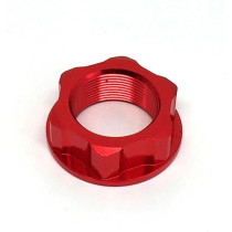 Ecrou de té de fourche ZETA M26x32-P1.0 H10 rouge